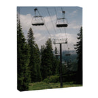 Forest Chairlift Canvas Print Gallery Image 6