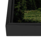 Forest Chairlift Framed Canvas Print Gallery Image 3