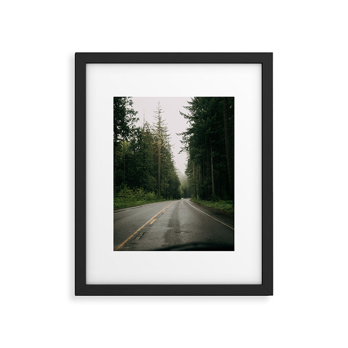 Forest Drive III Framed Art Print Gallery Image 1
