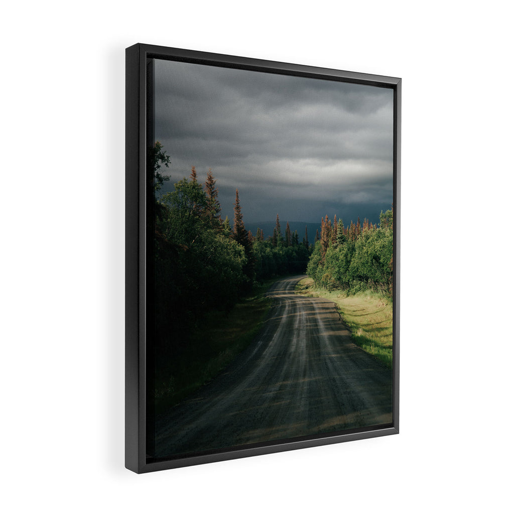 Forest Drive IV Framed Canvas Print Gallery Image 2