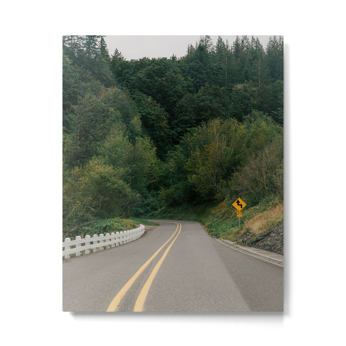 Forest Drive VI Metal Print Gallery Image 1