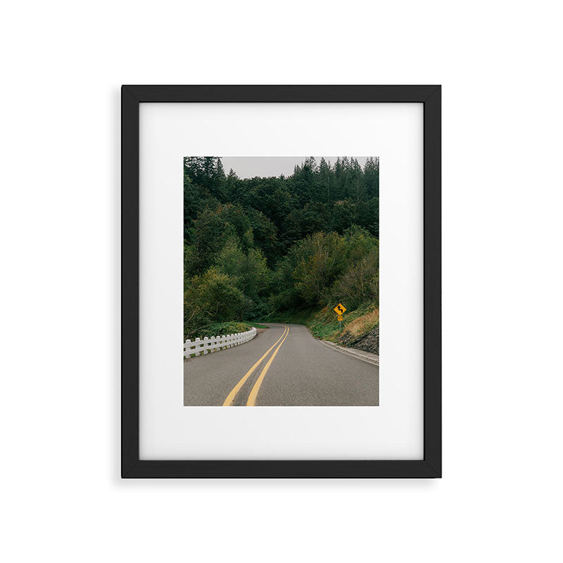 Forest Drive VI Framed Art Print Gallery Image 5