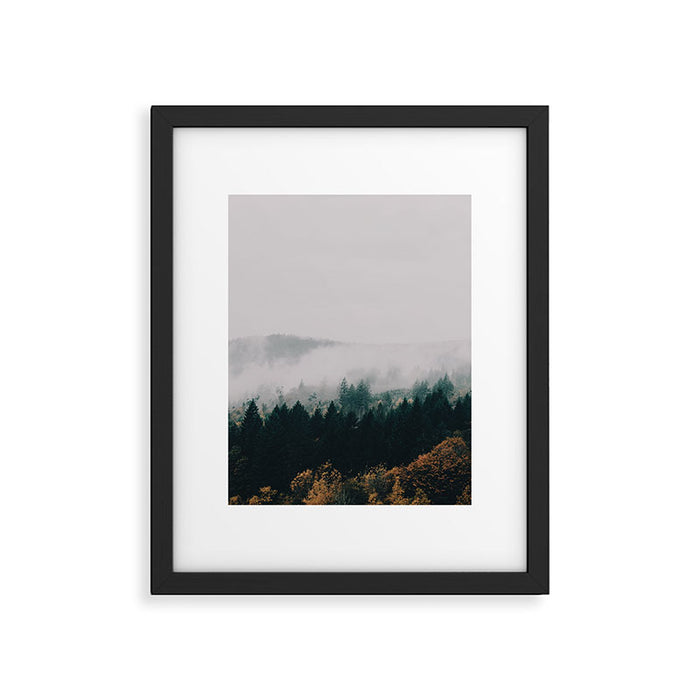 Forest Fog Framed Art Print Gallery Image 1