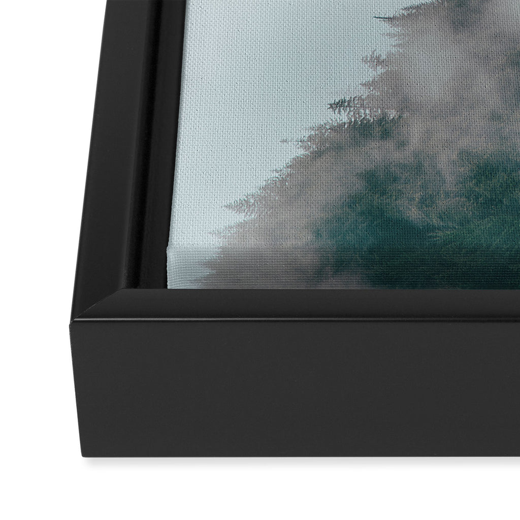 Forest Fog IX Framed Canvas Print Gallery Image 3