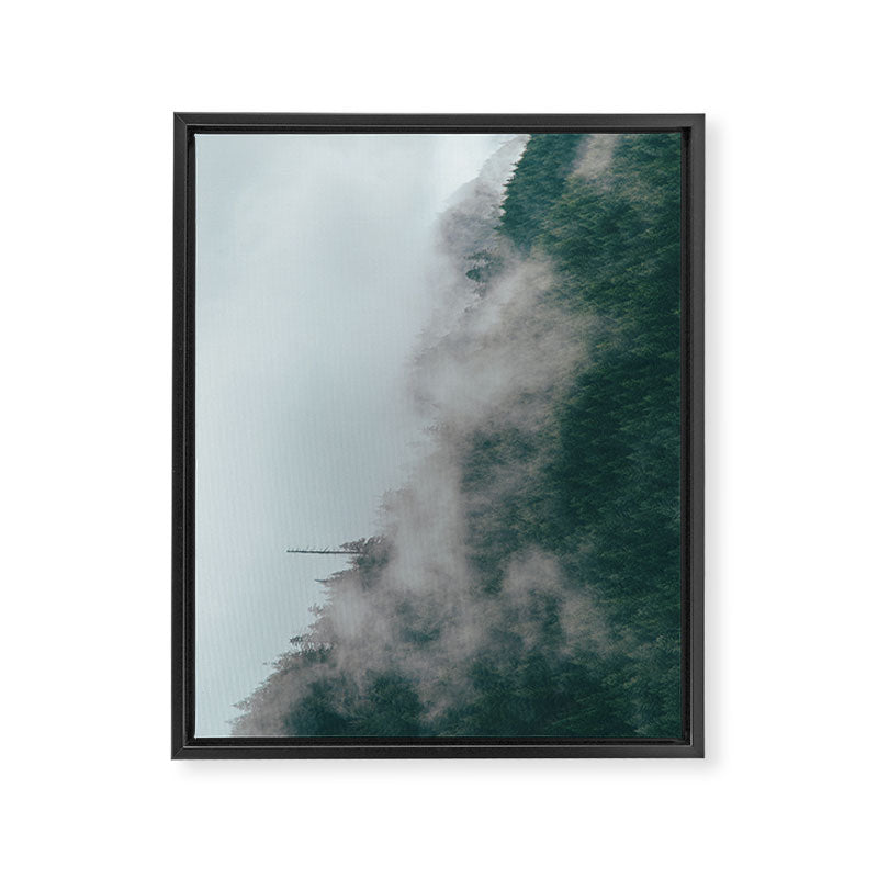 Forest Fog IX Framed Canvas Print Gallery Image 6