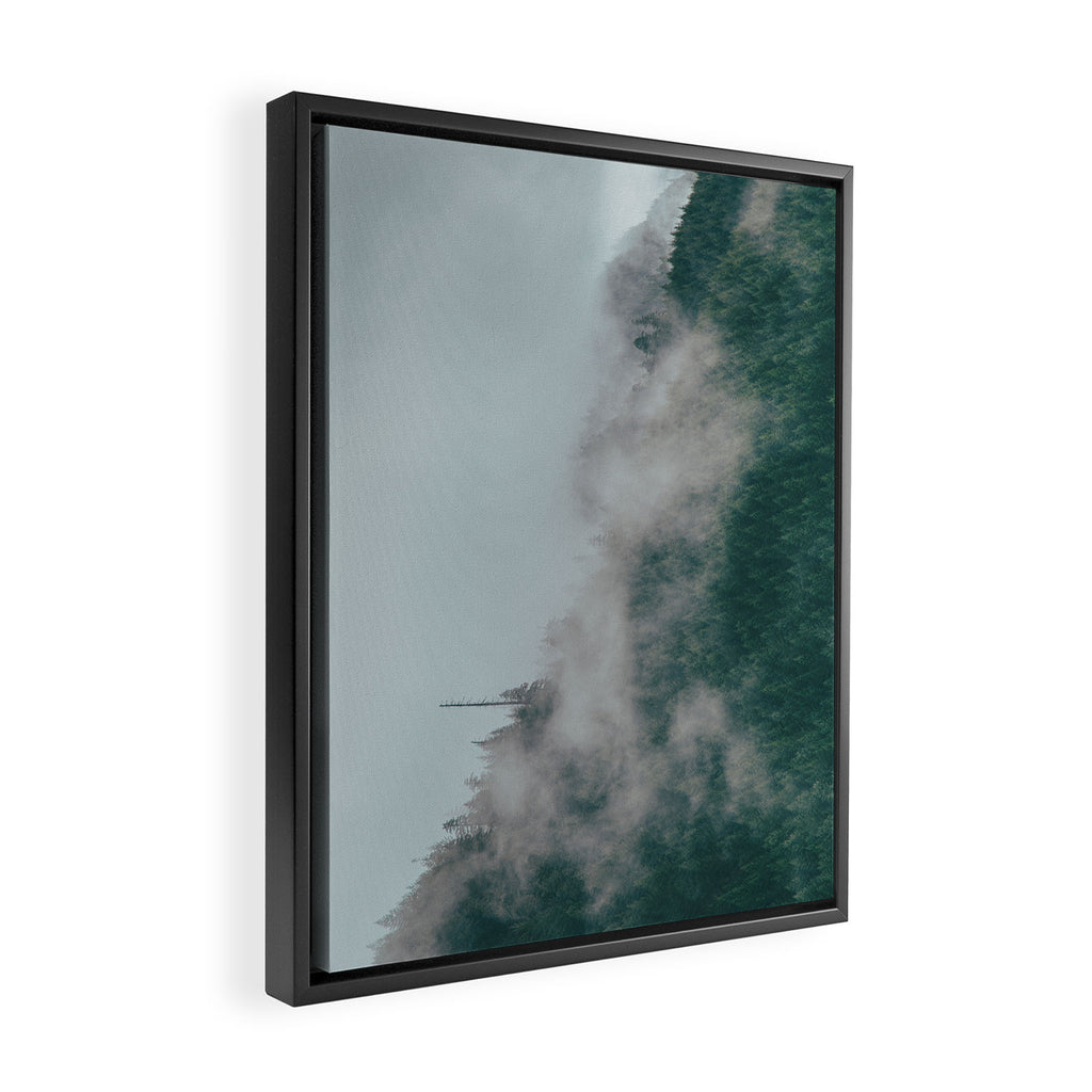 Forest Fog IX Framed Canvas Print Gallery Image 2