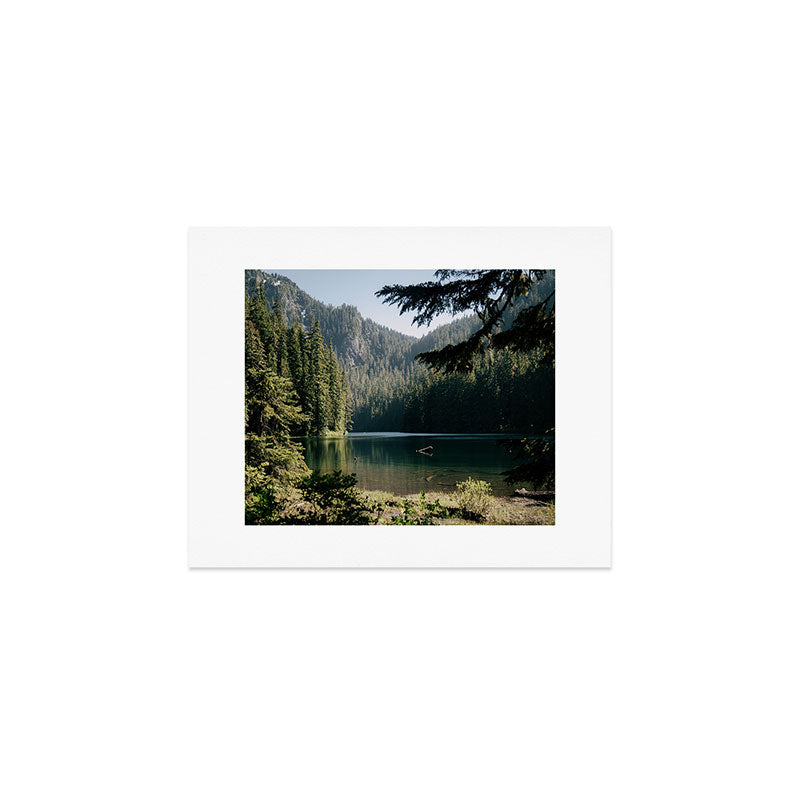 Forest Lake Art Print Gallery Image 1