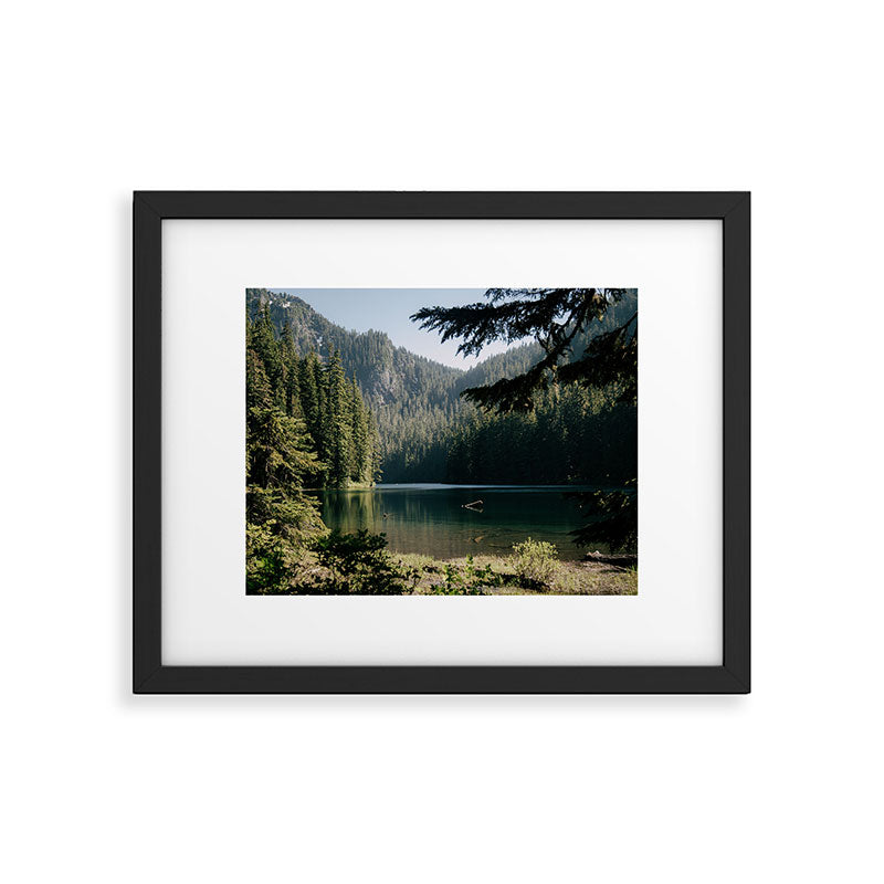 Forest Lake Framed Art Print Gallery Image 5