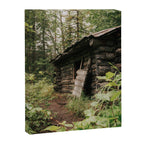 Forest Log Cabin Canvas Print Gallery Image 6