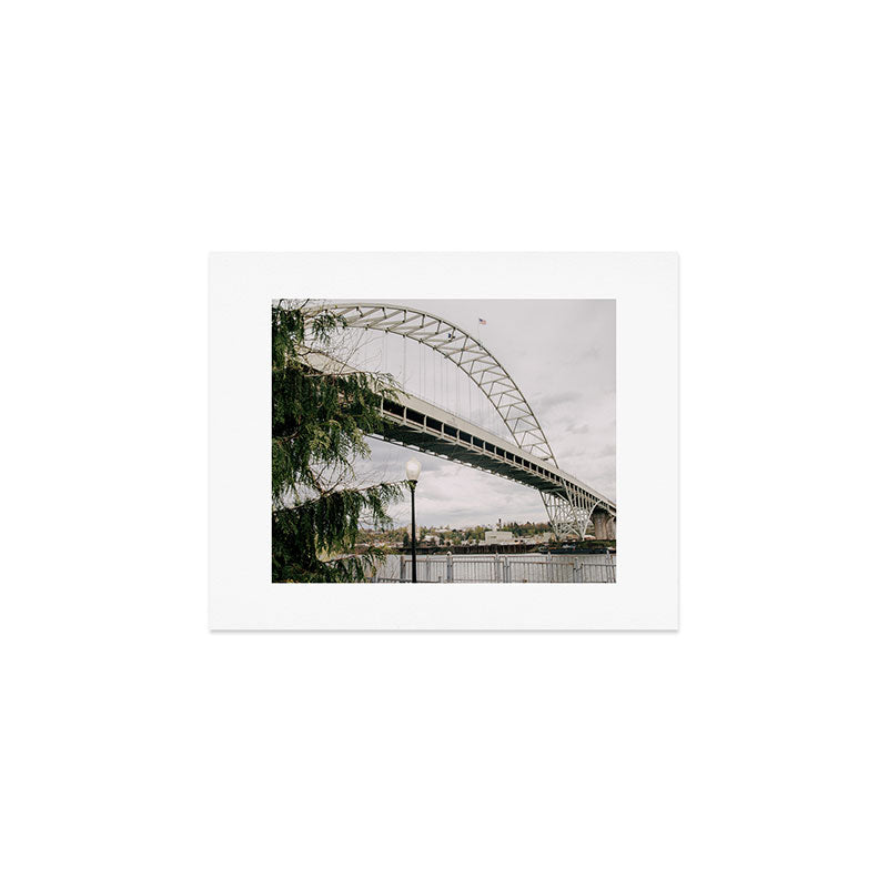 Fremont Bridge Portland Oregon Art Print Gallery Image 1