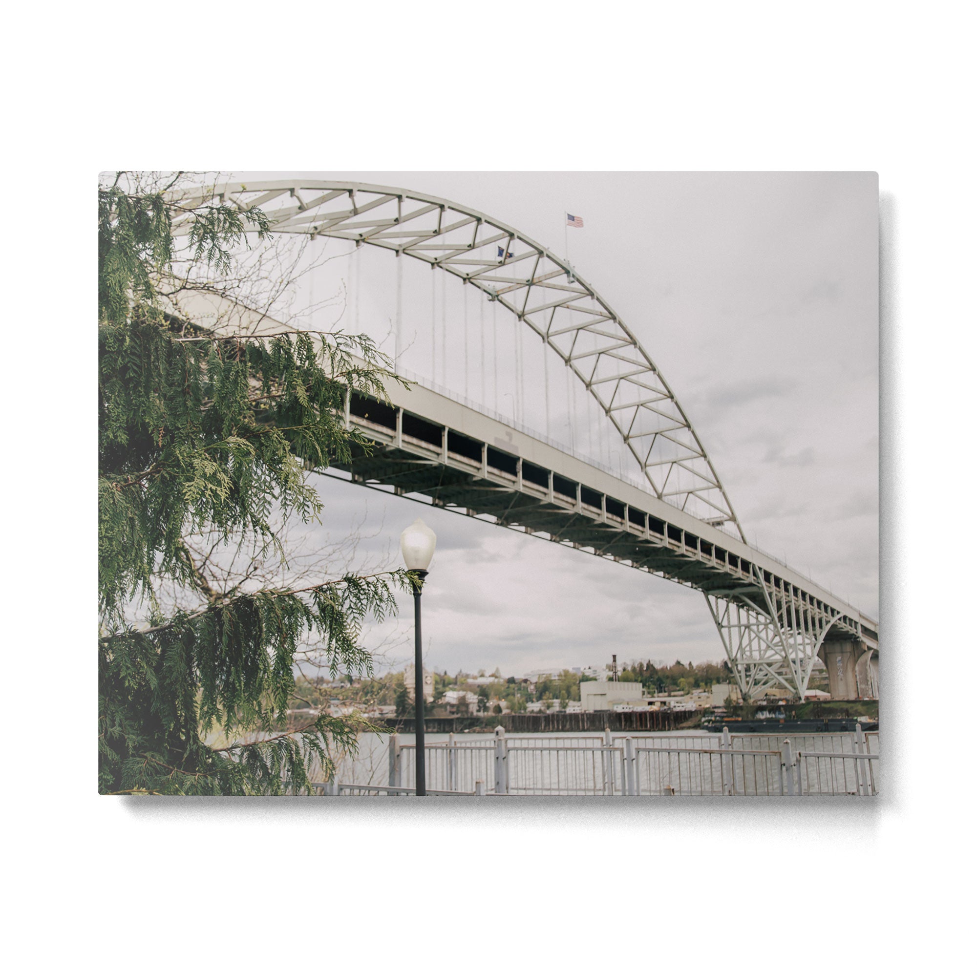 Fremont Bridge Portland Oregon Metal Print Gallery Image 4