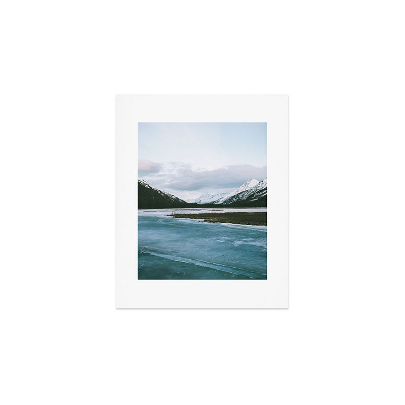 Frozen Blues Art Print Gallery Image 1