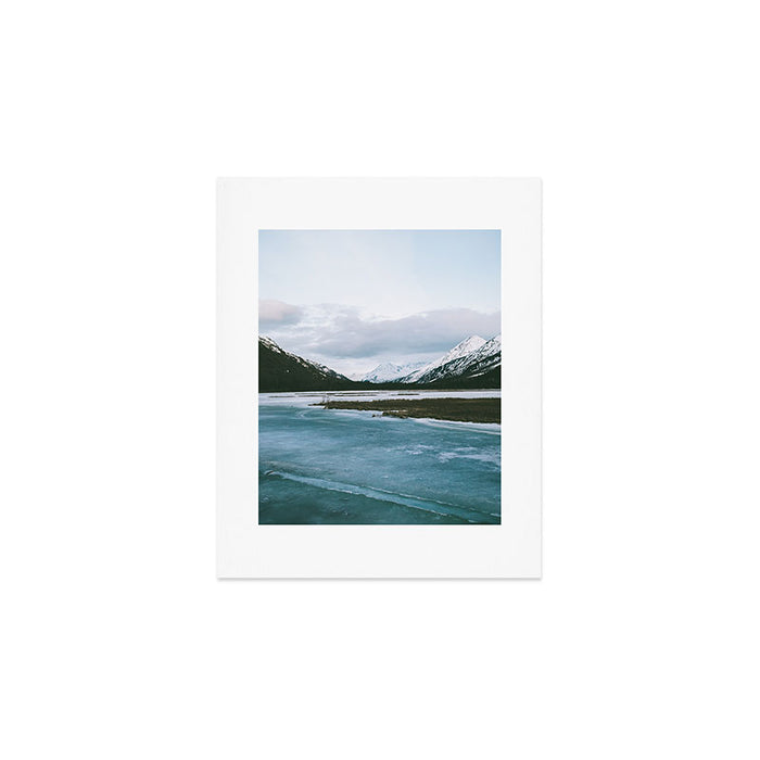 Frozen Blues Art Print Gallery Image 1