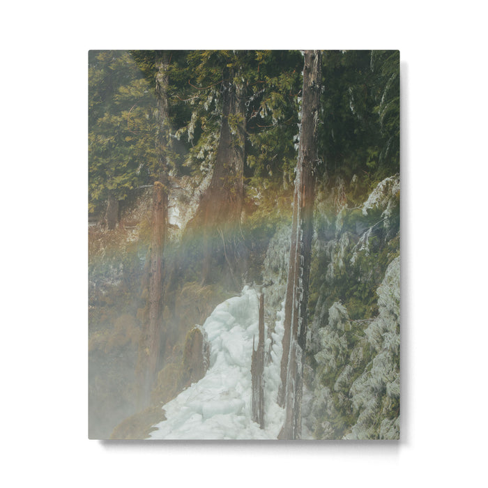 Frozen Rainbow Metal Print Gallery Image 1