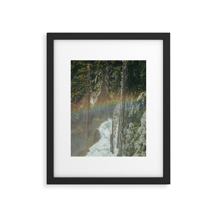 Frozen Rainbow Framed Art Print Gallery Image 1