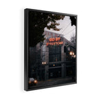 Go By Streetcar Portland  Framed Canvas Print Gallery Image 2