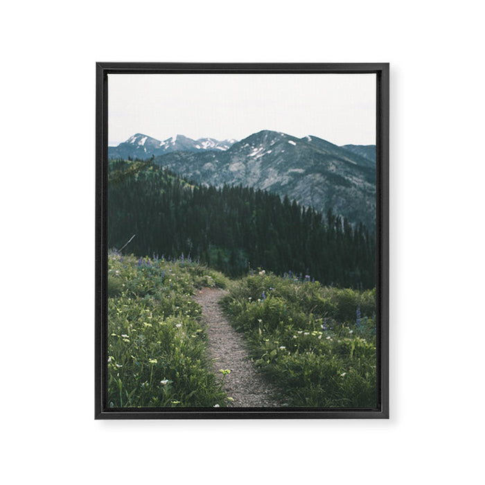 Happy Trails II Framed Canvas Print Gallery Image 1