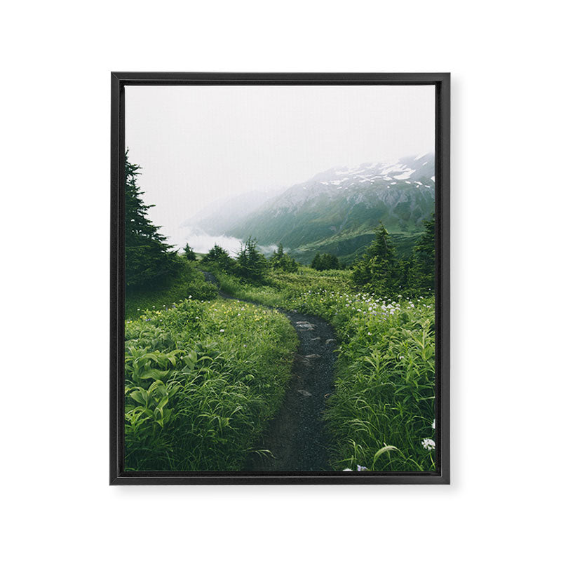Happy Trails III Framed Canvas Print Gallery Image 6