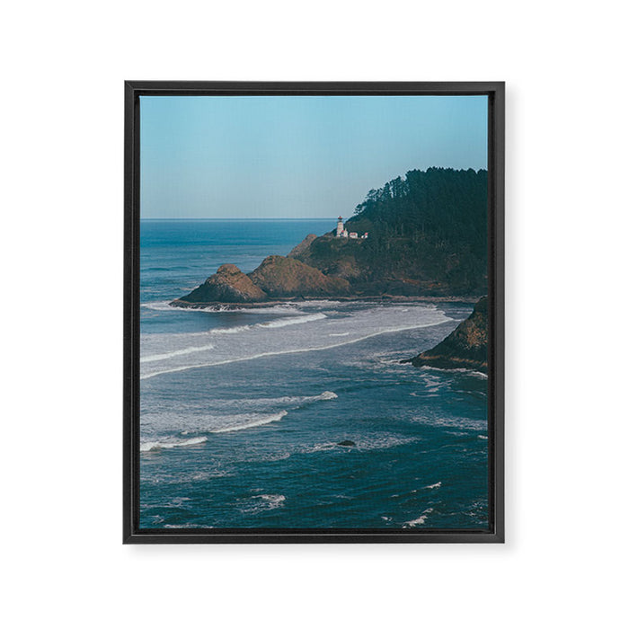 Heceta Framed Canvas Print Gallery Image 1