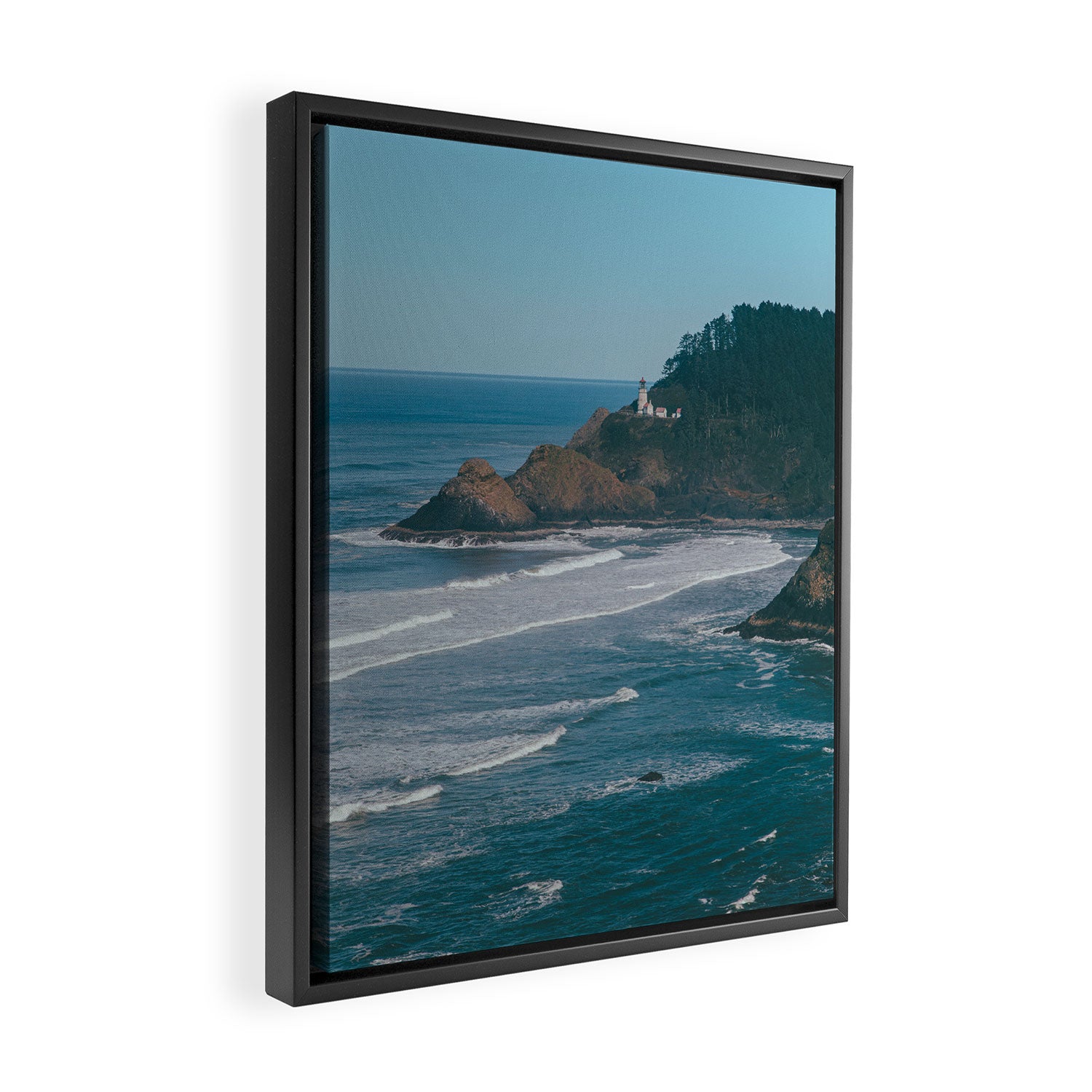 Heceta Framed Canvas Print Gallery Image 2