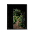 Just through there Framed Canvas Print Gallery Image 6