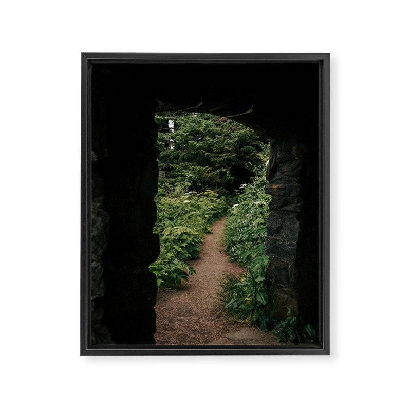 Just through there Framed Canvas Print Gallery Image 6