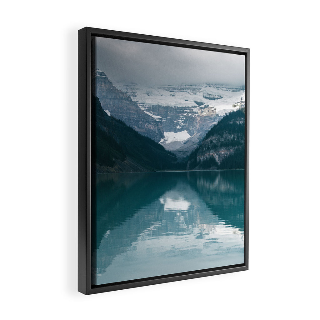 Lake Louise Framed Canvas Print Gallery Image 2