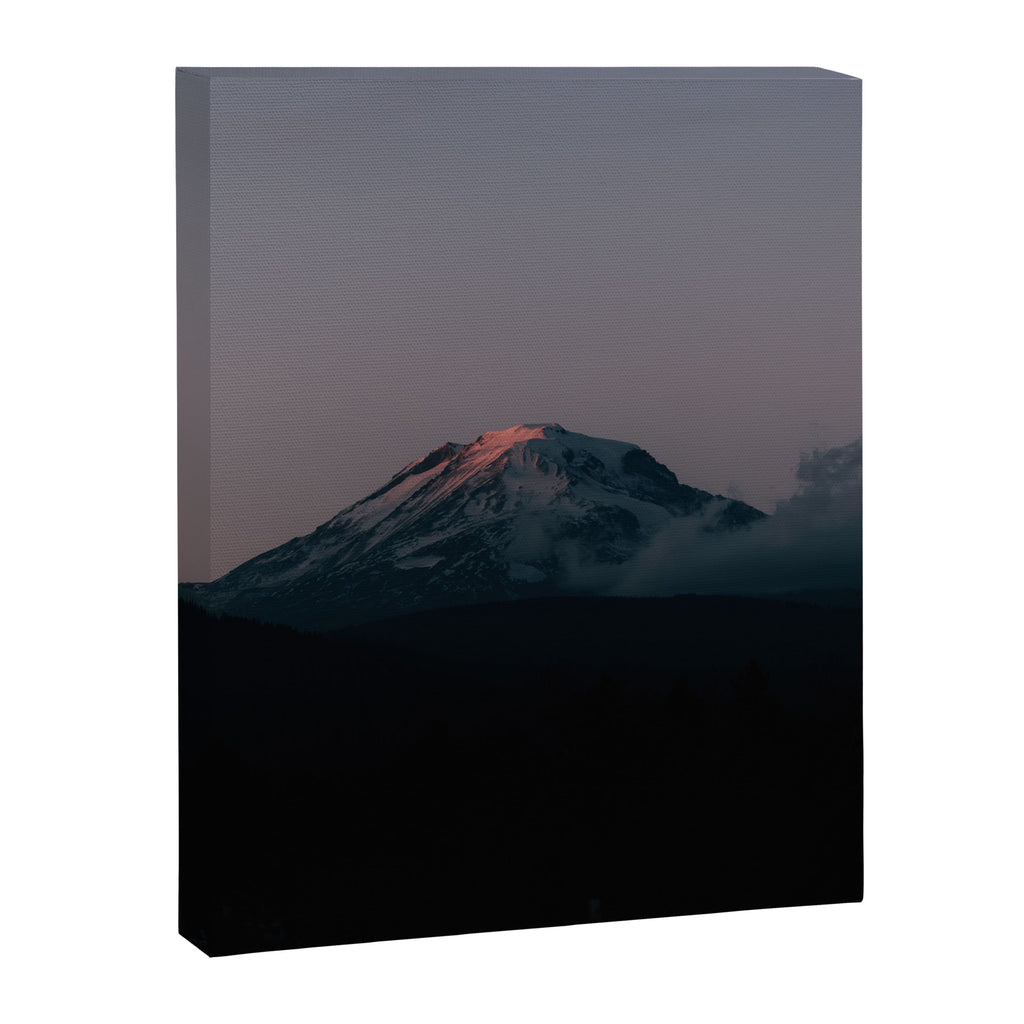 Last light on Mount Adams Canvas Print Gallery Image 6