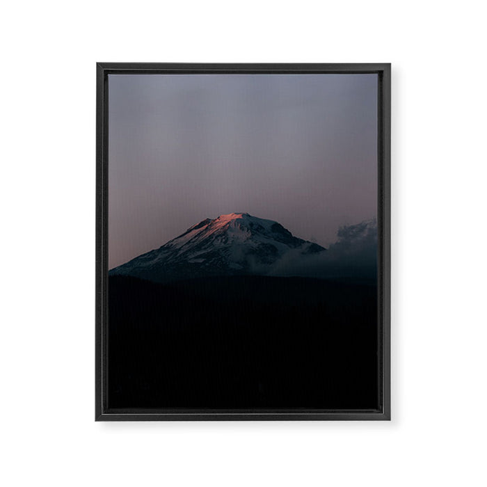 Last light on Mount Adams Framed Canvas Print Gallery Image 1
