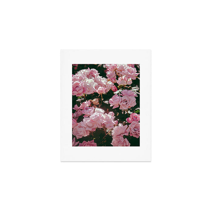 Light Pink Roses Art Print Gallery Image 1