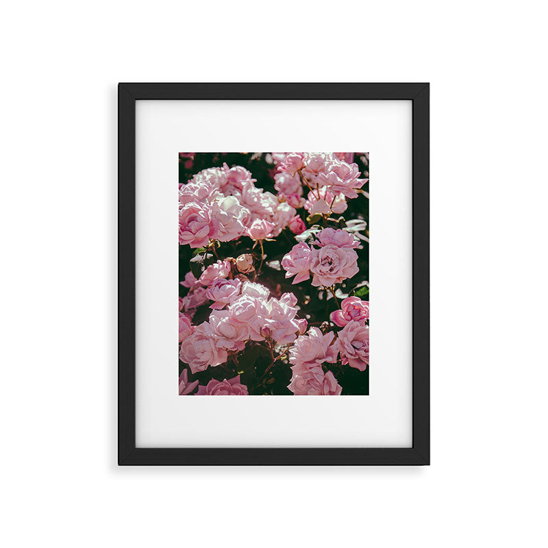 Light Pink Roses Framed Art Print Gallery Image 5