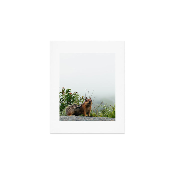 Little Chipmunk Art Print Gallery Image 1