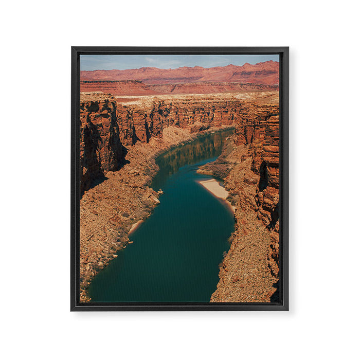 Marble Canyon Framed Canvas Print Gallery Image 1