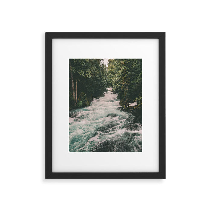 Mckenzie River Framed Art Print Gallery Image 1