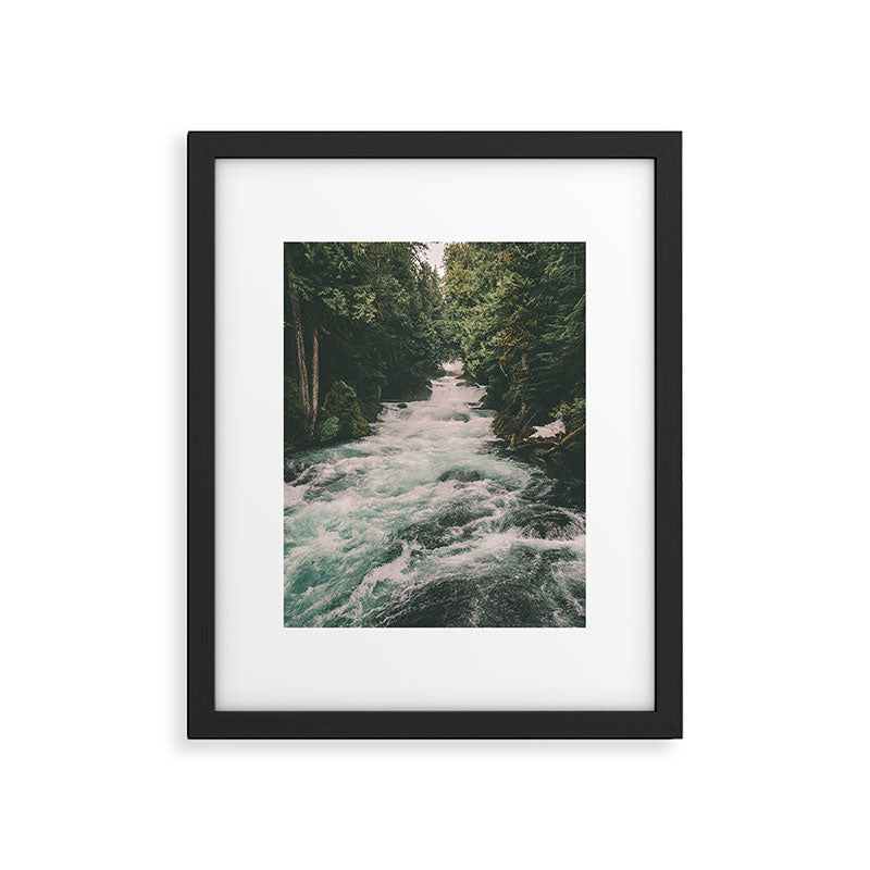 Mckenzie River Framed Art Print Gallery Image 4