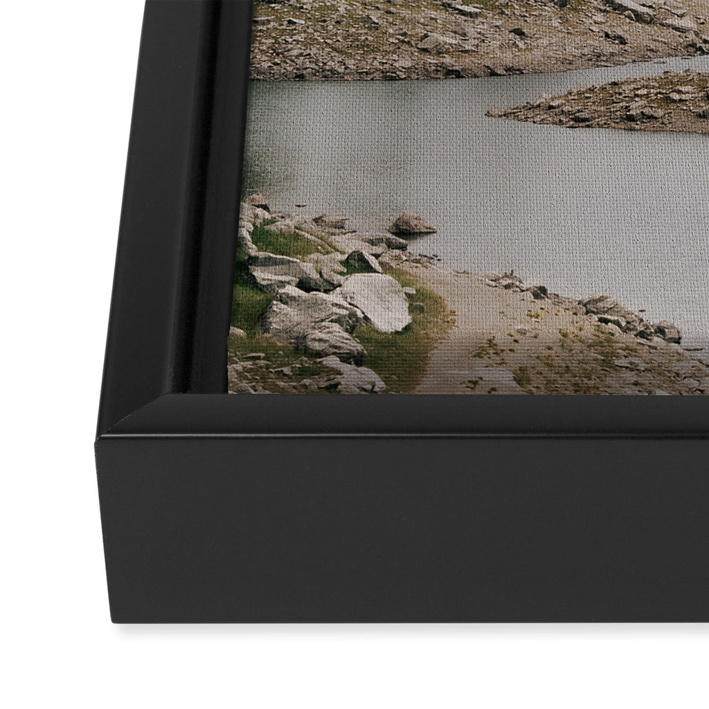 Medicine Lake Framed Canvas Print Gallery Image 3