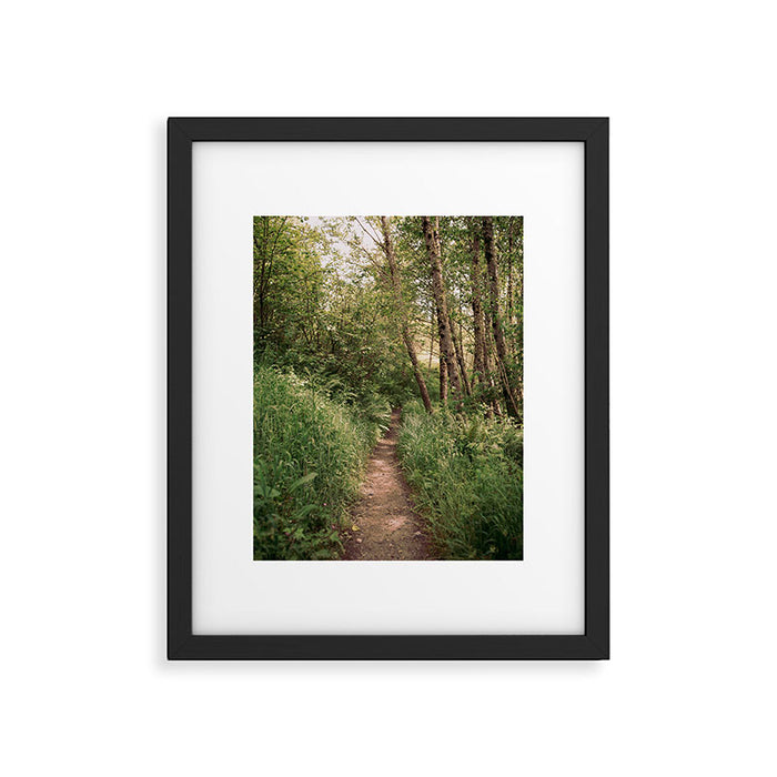 Mellow Path Framed Art Print Gallery Image 1