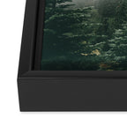 Moody Forest Framed Canvas Print Gallery Image 3