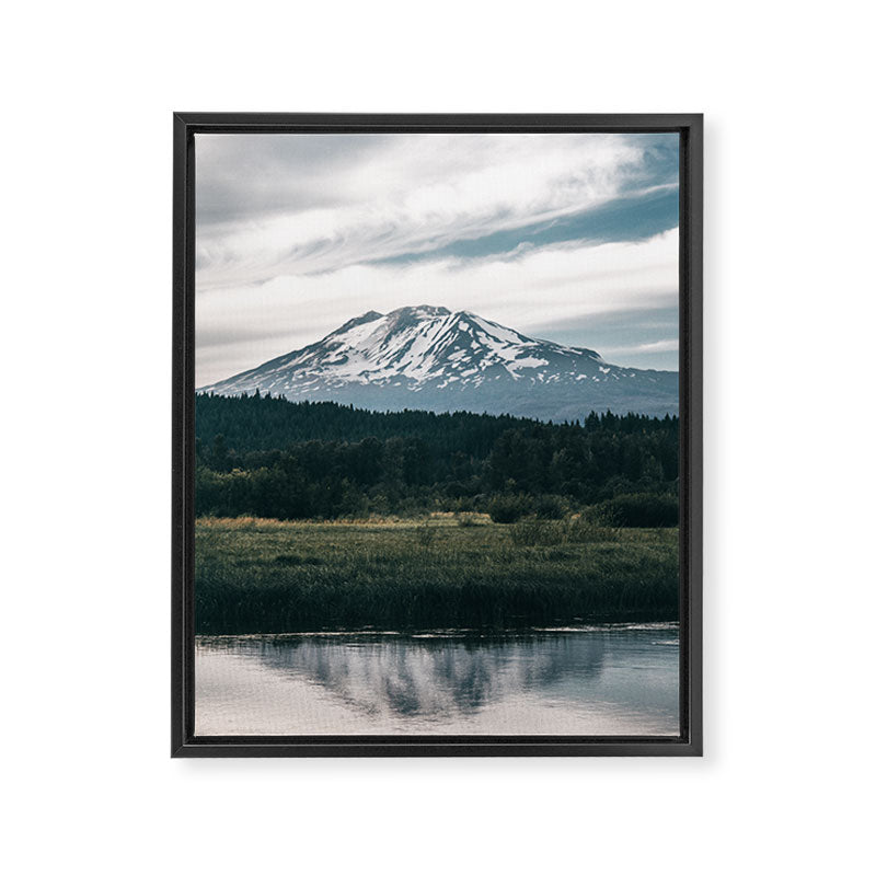 Mount Adams Reflections Framed Canvas Print Gallery Image 6