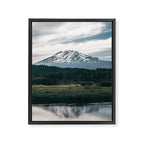 Mount Adams Reflections Framed Canvas Print Gallery Image 6