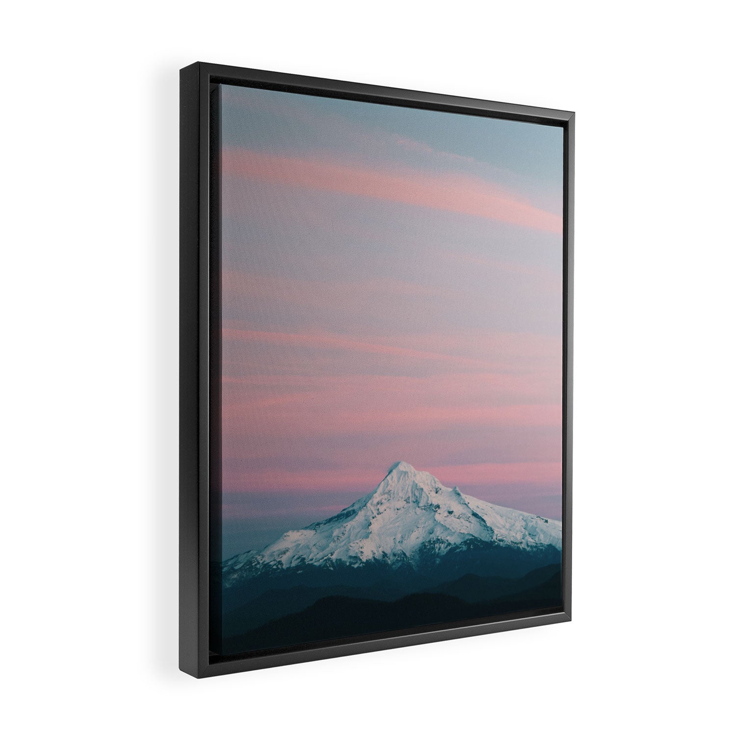 Mount Hood Framed Canvas Print Gallery Image 2
