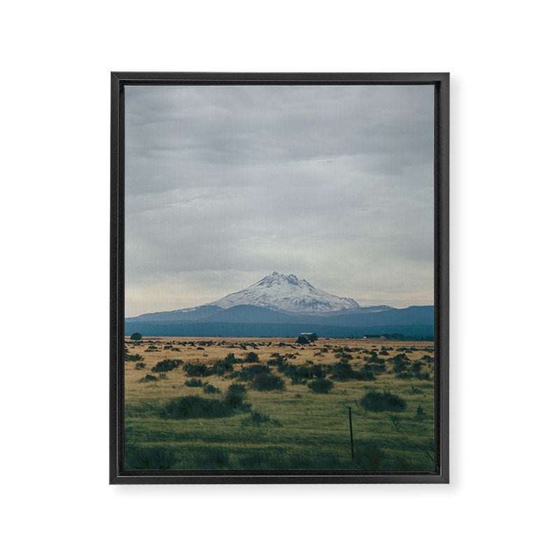 Mount Jefferson Framed Canvas Print Gallery Image 6