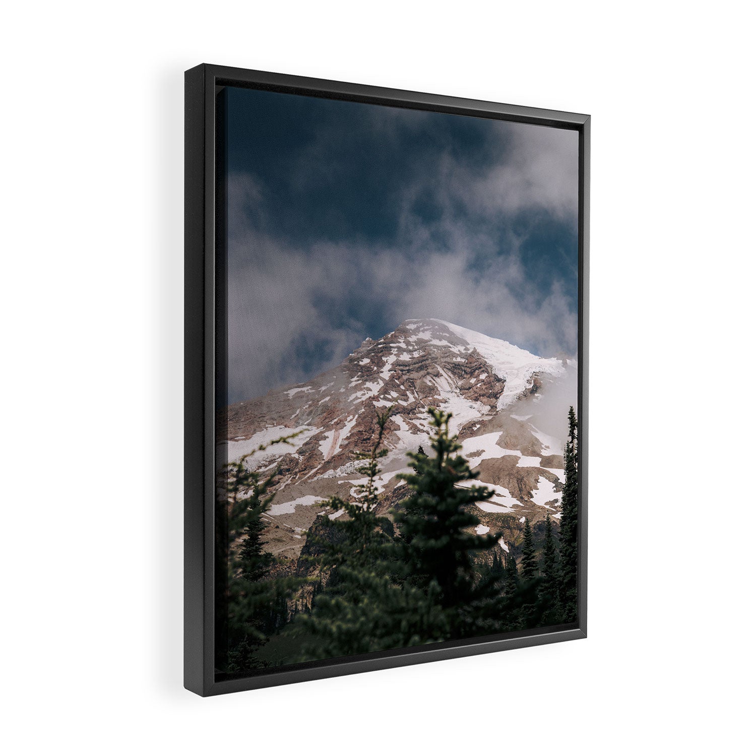 Mount Rainier IX Framed Canvas Print Gallery Image 2
