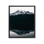 Mount Rainier Reflections Framed Canvas Print Gallery Image 6