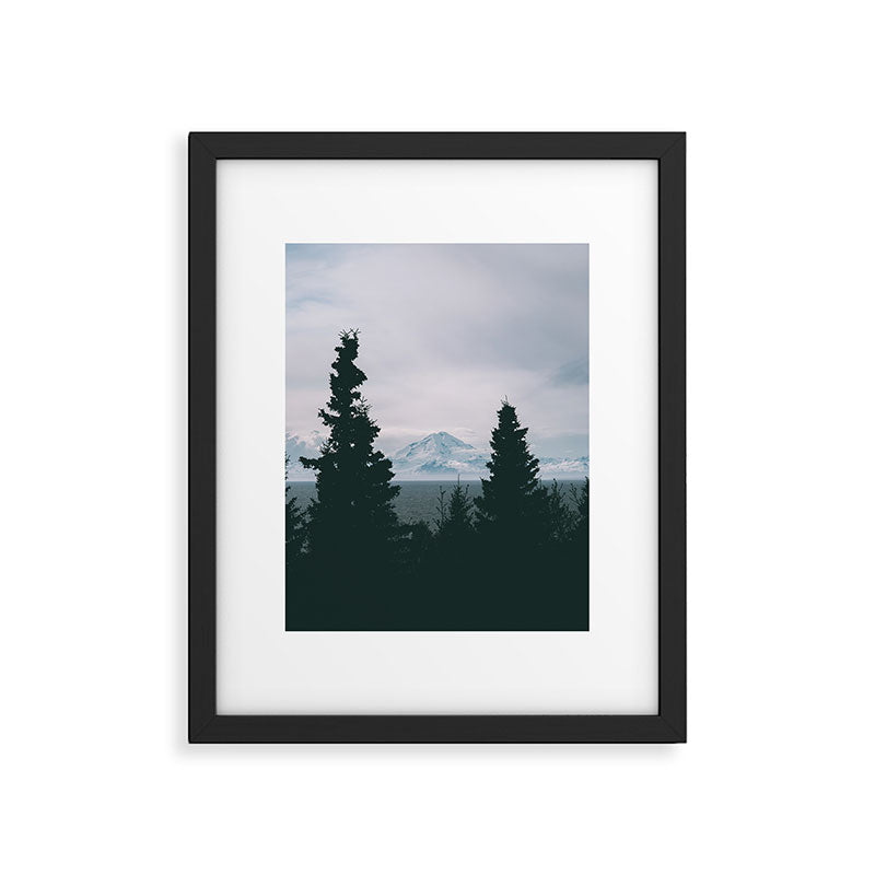 Mount Redoubt Framed Art Print Gallery Image 5