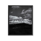 Mount Saint Helens Black and White II Framed Canvas Print Gallery Image 6
