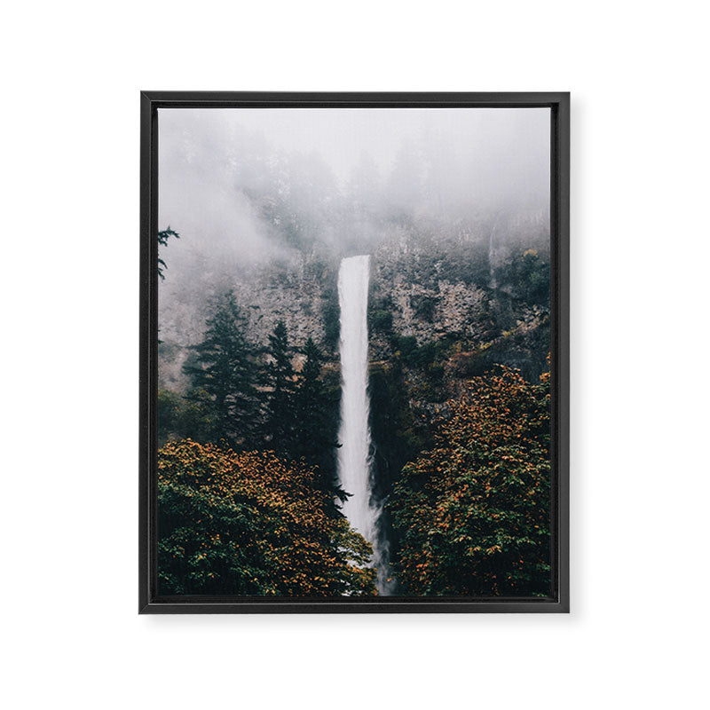 Multnomah Falls Framed Canvas Print Gallery Image 6