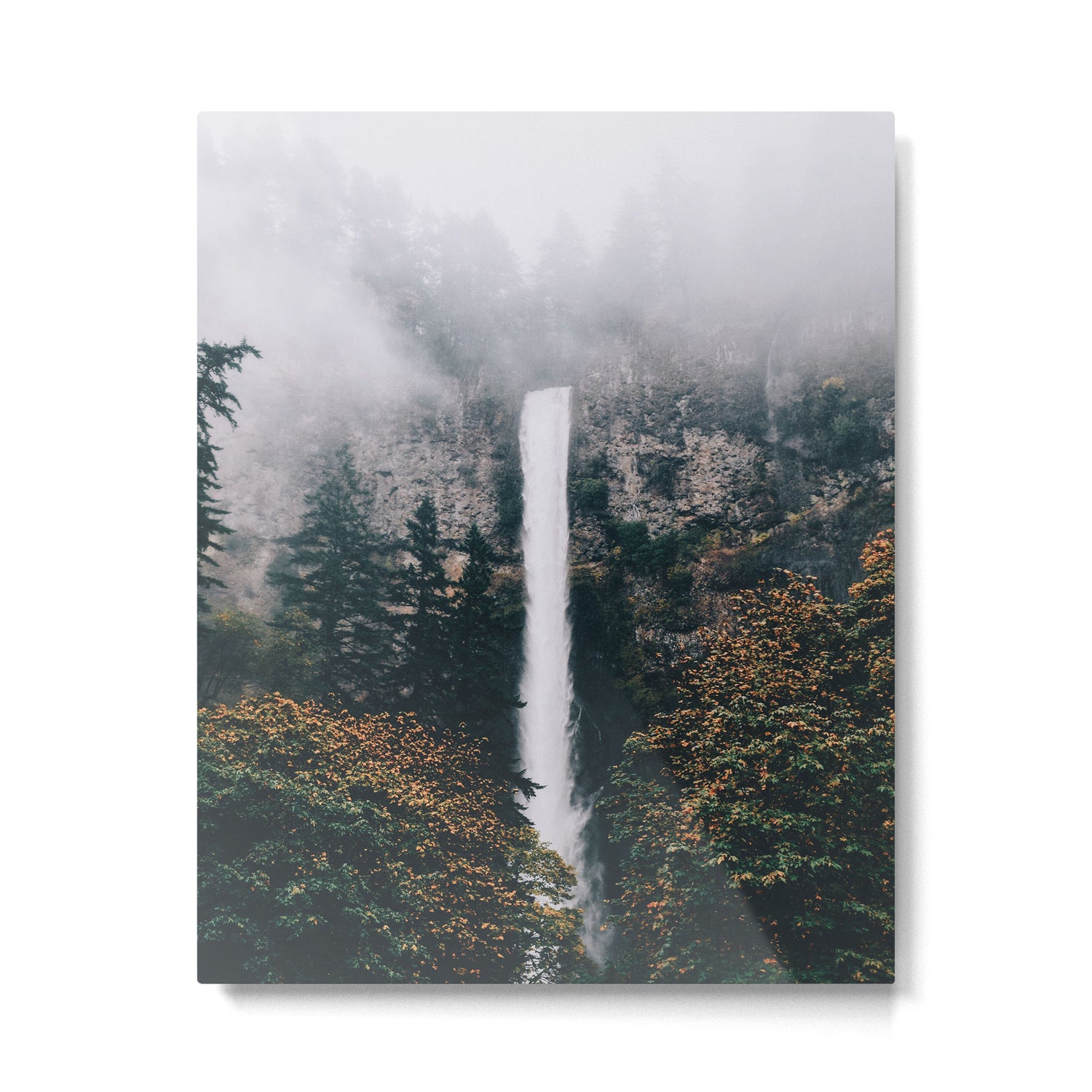 Multnomah Falls Metal Print Gallery Image 4