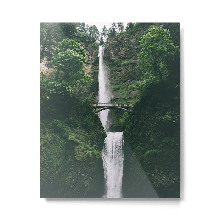 Multnomah Falls III Metal Print Gallery Image 1