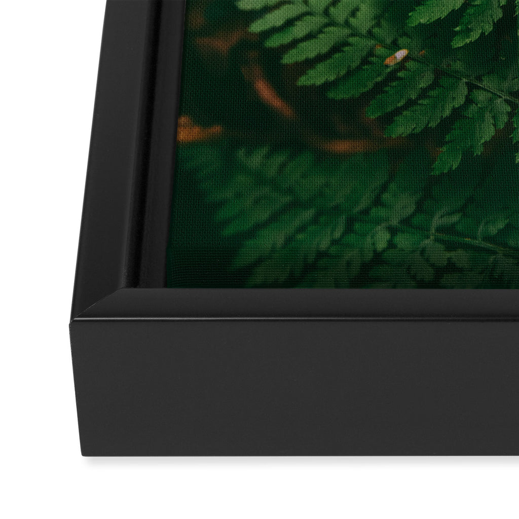 One Fern Framed Canvas Print Gallery Image 3